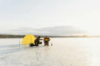 Ijsvissen Zweden Travel.se